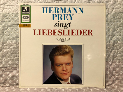 Hermann Prey – Singt Liebeslieder / Columbia LP / SMC 80941