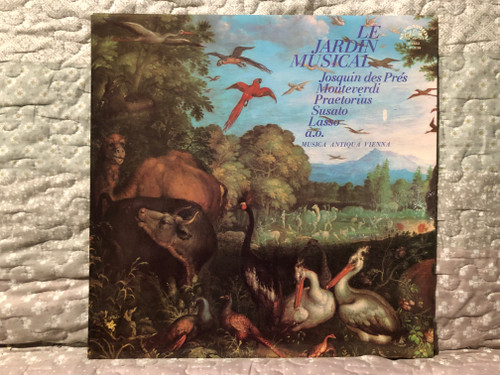 Le Jardin Musical - Josquin Des Prés, Monteverdi, Praetorius, Susato, Lasso, a. o., Musica Antiqua Víenna / Supraphon LP 1977 Stereo / 1 11 2126