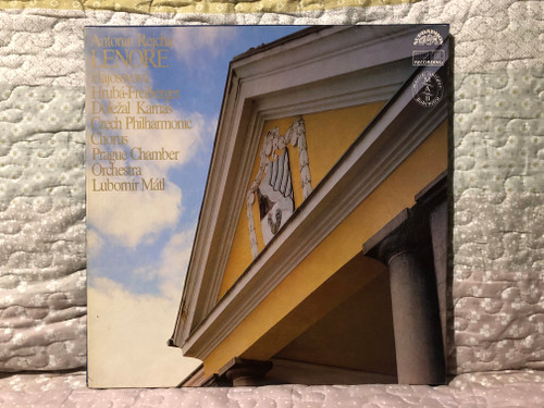 Antonín Rejcha: Lenore - Hajóssyová, Hrubá-Freiberger, Doležal, Kamas, Czech Philharmonic Chorus, Prague Chamber Orchestra, Lubomír Mátl / Musica Antiqua Bohemica / Supraphon 2x LP, Box Set, Stereo 1988 / 11 0084-1 932