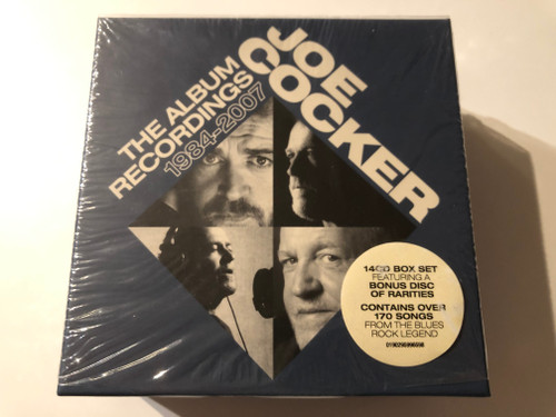 Joe Cocker – The Album Recordings 1984-2007 / 14CD Box Set, Featuring A Bonus Disc Of Rarities. Contains Over 170 Songs From The Blues Rock Legend / Parlophone 14x Audio CD, Box Set 2016 / 0190295996598