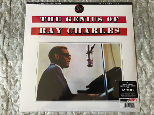 The Genius Of Ray Charles / The Genius' Classic Atlantic Studio Albums In Mono / 180-gram vinyl / Atlantic LP / 1312