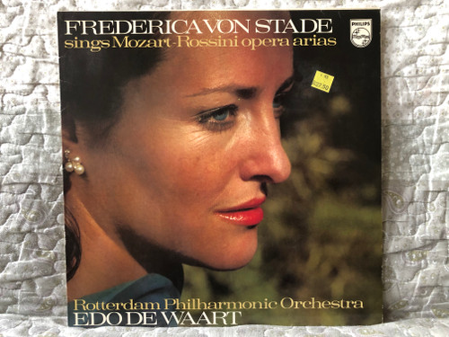 Frederica von Stade sings Mozart-Rossini opera arias - Rotterdam Philharmonic Orchestra, Edo De Waart / Philips LP / 9500 098
