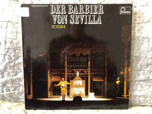 Rossini – Der Barbier Von Sevilla / Fontana 3x LP. Stereo / H 71 AM 331