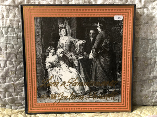 Gaetano Donizetti – Lucie z Lammermooru / Supraphon 2x LP, Box Set, Stereo / 1 12 1381-82