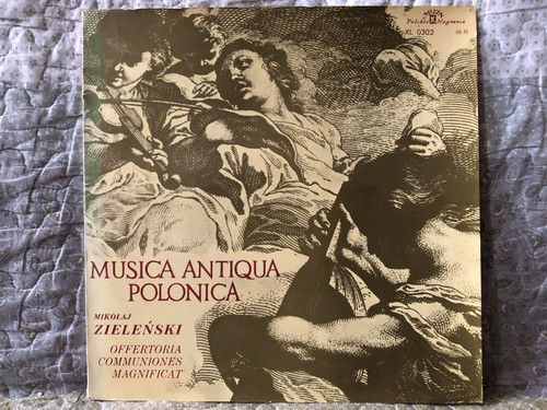 Musica Antiqua Polonica - Mikolaj Zielenski / Offertoria; Communiones; Magnificat / Polskie Nagrania Muza LP / XL 0302