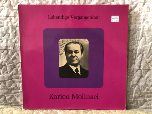 Enrico Molinari / Lebendige Vergangenheit LP / LV 259