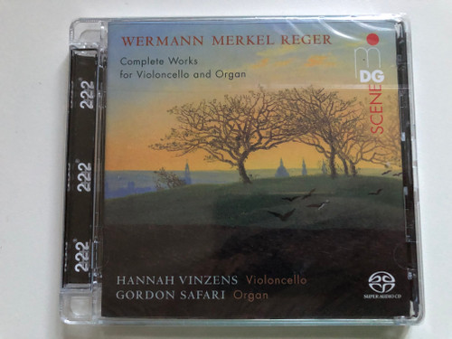 Wermann, Merkel, Reger: Complete Works for Violoncello and Organ - Hannah Vinzenes (violoncello), Gordon Safari (organ) / mdg scene Audio CD 2021 / MDG 903 2206-6 