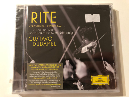 Rite - Stravinsky, Revueltas, Simón Bolívar Youth Orchestra Of Venezuela, Gustavo Dudamel / Deutsche Grammophon Audio CD 2010 / 477 8775
