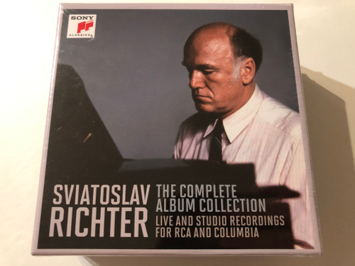 Sviatoslav Richter – The Complete Album Collection (Live And Studio Recordings For RCA And Columbia) / Sony Classical 18x Audio CD, Box Set 2015 / 88843014702