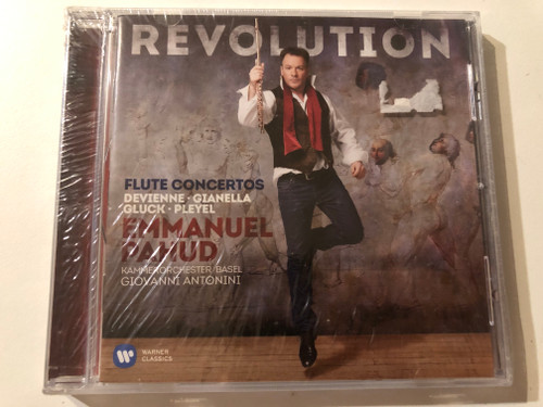 Revolution - Flute Concertos - Devienne, Gianella, Gluck, Pleyel - Emmanuel Pahud, Kammerorchester Basel, Giovanni Antonini / Warner Classics Audio CD 2015 / 0825646276783