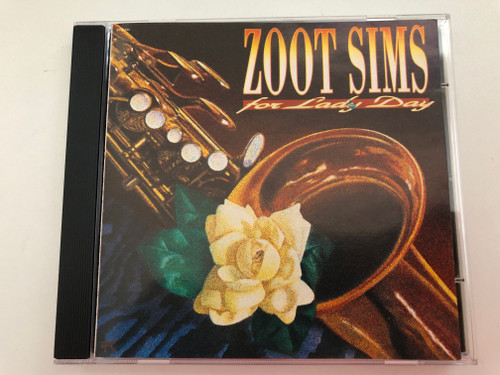 Zoot Sims – For Lady Day / Pablo Records Audio CD 1991 Stereo / CD 2310.942