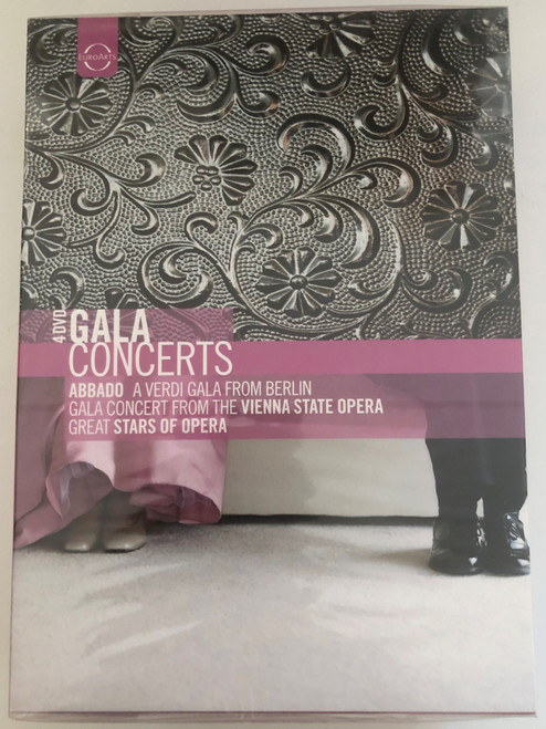 Gala Concerts From Vienna (Gala Concerts From Vienna; Berlin; Dresden) 4 DVD Set  DVD 1 Claudio Abbado - A Verdi Gala from Berlin  DVD 2 Gala Concert from the Vienna State Opera 2 DVDs  DVD3 Great Stars of Opera  DVD (880242582195)