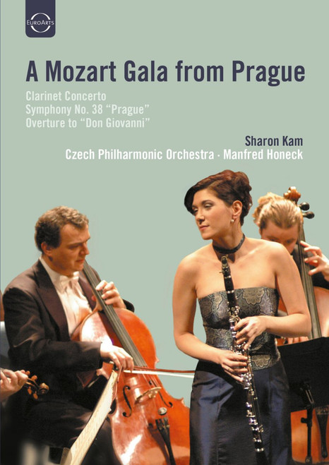 A Mozart Gala from Prague / Sharon Kam, Manfred Honeck / Czech Philharmonic Orchestra / Sharon Kam basset clarinet / Czech Philharmonic Orchestra / Conductor: Manfred Honeck / Recorded at the Estates Theatre Prague, 27 January 2006 / DVD (880242551580)