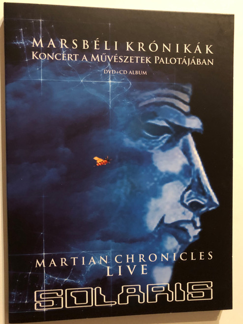 Solaris - Marsbéli Krónikák - Martian Chronicles - Live  MARSBELI KRÓNIKÁK KONCERT A MŰVÉSZETEK PALOTÁJÁBAN  DVD+CD ALBUM (5998272703314)