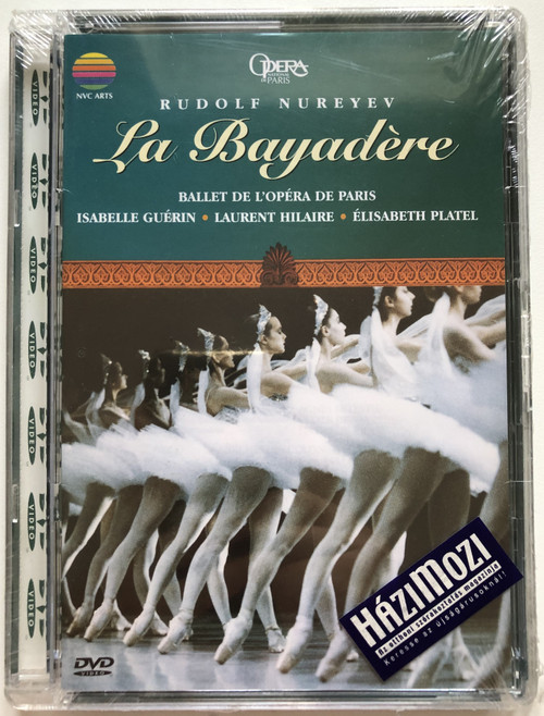 La Bayadère  Royal Opera House  BALLET DE L'OPÉRA DE PARIS  RUDOLF NUREYEV  ISABELLE GUÉRIN, LAURENT HILAIRE, ÉLISABETH PLATEL  DVD Video (0745099685126)