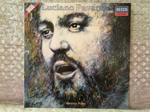 Luciano Pavarotti – Verismo-Arien / ETERNA LP Stereo 1989 / 7 29 292