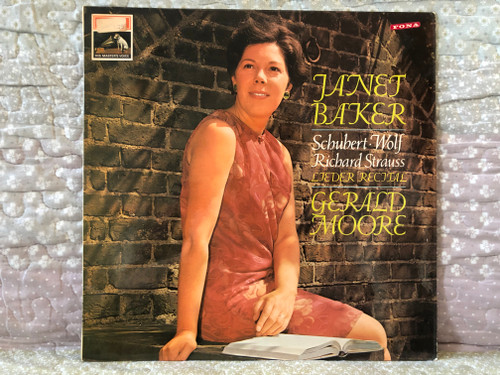 Janet Baker - Schubert, Wolf, Richard Strauss: Lieder Recital - Gerald Moore / His Master's Voice LP Stereo 1968 / ASD 2431
