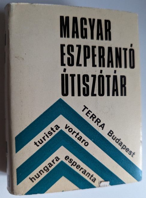 Magyar-eszperantó, eszperantó-magyar útiszótár  Hungarian-Esperanto, Esperanto-Hungarian travel dictionary  Pechan Alfonz  Terra, 1968  Hardcover