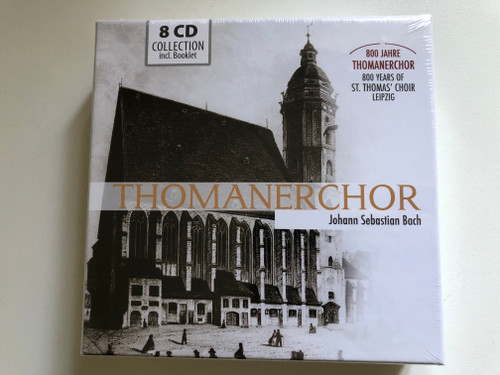 Thomanerchor: Johann Sebastian Bach / 800 Yahre Thomanerchor = 800 years of the St. Thomas' Choir Leipzig / Membran 8x Audio CD, Box Set, Stereo / 233519