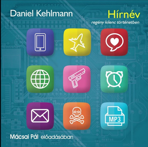 Daniel Kehlmann Hírnév - hangoskönyv  Mácsai Pál előadásában  Hungarian Audio Book  MP3 CD (9789630993364)