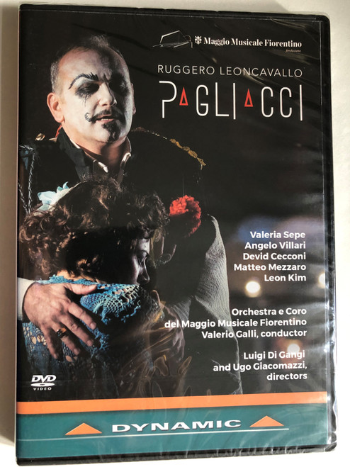 Leoncavallo: Pagliacci / Lyrical drama in two acts - Libretto by Ruggero Leoncavallo / Orchestra, Choir and Children's Chorus of the Maggio Musicale Fiorentino / Conductor: Valerio Galli / Chorus master: Lorenzo Fratini / DVD (8007144378639)