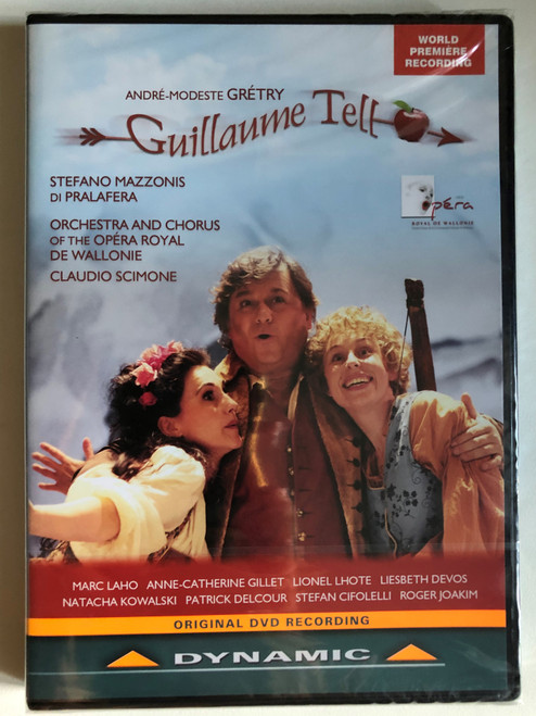 André-Modeste Gretry: Guillaume Tell / Drame in three acts / Libretto by Michel-Jean Sedaine / Orchestra and Chorus of the Opéra Royal de Wallonie Conductor: Claudio Scimone / Chorus Master: Marcel Seminara / DVD (8007144376949) 