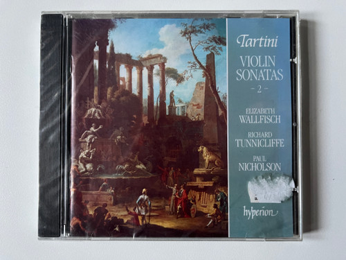 Tartini - Violin Sonatas: 2 - Elizabeth Wallfisch, Richard Tunnicliffe, Paul Nicholson / Hyperion Audio CD 1992 / CDA66485