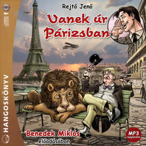 Rejtő Jenő Vanek úr Párizsban - hangoskönyv  Benedek Miklós előadásában  Hungarian Audio Book  MP3 CD (9789630967006) 