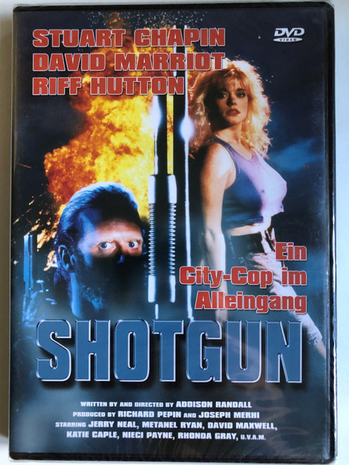 SHOTGUN / Ein SHOTGUN City-Cop-im Alleingang / STUART CHAPIN, DAVID MARRIOT, RIFF HUTTON / DVD VIDEO