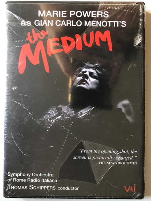 Menotti - The Medium / Powers, Alberghetti, Savona, Dame, Morgan, Schippers / OPERA IN TWO ACTS BY GIAN CARLO MENOTTI / Symphony Orchestra of Rome Radio Italiana conducted by THOMAS SCHIPPERS / DVD (089948421894)