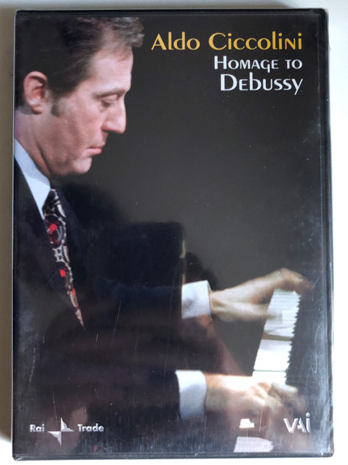 Aldo Ciccolini: Homage to Debussy / Aldo Ciccolini, piano / Live Concert 1987, Teatro alla Scala, Milan / PACKAGING, DESIGN AND DVD AUTHORING © 2005 VIDEO ARTISTS INTERNATIONAL, INC. / DVD (089948435396)