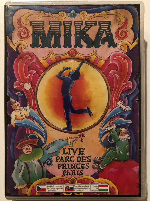MIKA - LIVE PARC DES PRINCES PARIS / Grace Kelly ~ Live from Jools Hollands / Bonus Video and Live Performance / Behind-the-Scenes / DVD (602517910461)