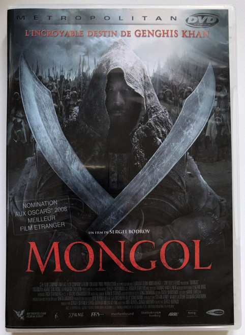 Mongol  UN FILM DE SERGEI BODROV  L'INCROYABLE DESTIN DE GENGHIS KHAN  METROPOLITAN DVD (3512391537975)