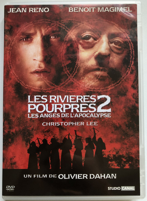 Les Rivières pourpres 2 LES ANGES DE L'APOCALYPSE  CHRISTOPHER LEE  UN FILM DE OLIVIER DAHAN  JEAN RENO, BENOIT MAGIMEL  STUDIO CANAL  DVD Video (5050582235173)