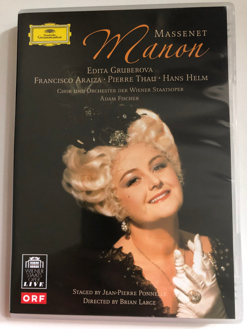 Massenet - Manon / CHOIR OF THE VIENNA STATE OPERA / CHORUS MASTER: HELMUTH FROSCHAUER / ORCHESTRA OF THE VIENNA STATE OPERA / CONDUCTOR: ADAM FISCHER / DVD (044007342077)