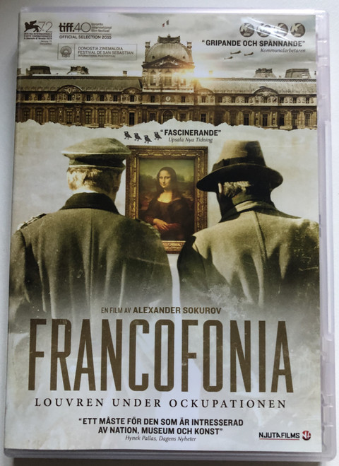 Francofonia - Louvren Under Ockupationen  EN FILM AV ALEXANDER SOKUROV  NJUTA FILMS  DVD Video (7340110409335)