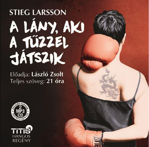 Stieg Larsson A lány, aki a tűzzel játszik - Hangoskönyv  Titis Tanácsadó Kft.  Hungarian Audio Book  MP3 CD (9786155157394)