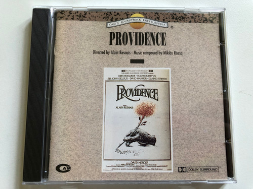 Providence - Directed By Alain Resnais, Music Composed By Miklós Rózsa / Cam's Soundtrack Encyclopedia / CAM Audio CD 1992 / CSE 085