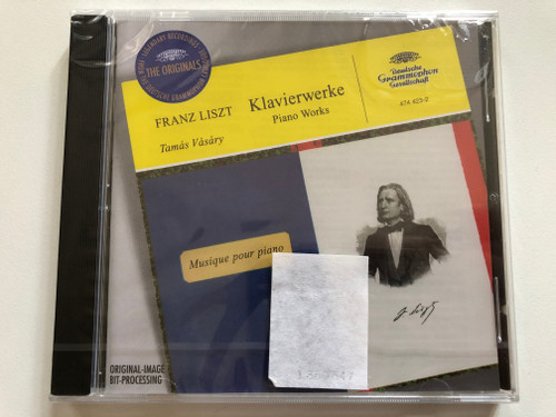 Franz Liszt: Klavierwerke = Piano Works = Musique Pour Piano - Tamás Vásáry / The Originals / Deutsche Grammophon Audio CD Stereo,Mono / 474 423-2