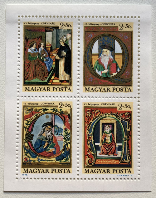 MAGYAR POSTA - CORVINÁK CORVINAS HUNGARIAN POST Stamps Set 3 (stampshun003) 