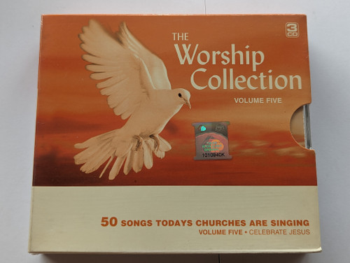 The Worship Collection Volume 5 Celebrate Jesus  50 SONGS TODAYS CHURCHES ARE SINGING  3 CD Box Set (9323078003546)