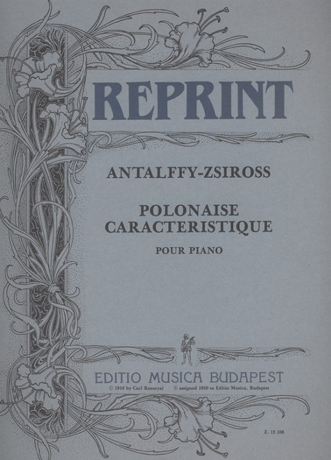 Antalffy-Zsiross Dezső Polonaise caracteristique  sheet music (9790080131084)