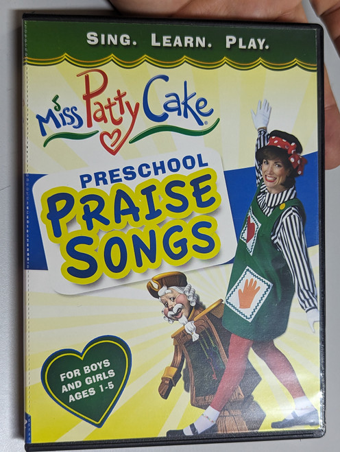 Preschool Praise Songs / Most popular Miss PattyCake praise and worship songs / FOR BOYS AND GIRLS AGES 1-5 / DVD (878207011996)