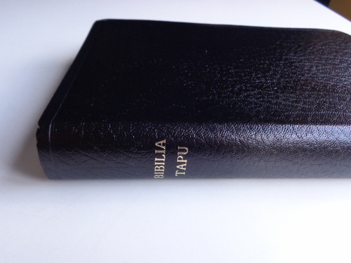 Cook Island Maori Language Bible 065 Rarotongan / Reprinted from 1888 Edition / Black Leather with Golden Edges (9789822172386)