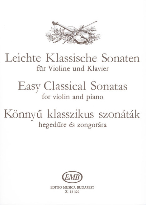 EASY CLASSICAL SONATAS  Edited by Csurka Magda – Lenkei Gabriella  sheet music (9790080133293)