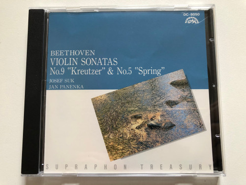 Beethoven: Violin Sonatas No. 9 ''Kreutzer'' & No. 5 ''Spring'' - Josef Suk, Jan Panenka / Supraphon Treasure / Supraphon Audio CD / DC-8050