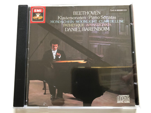 Beethoven: Klaviersonaten = Piano Sonatas: Pathétique, Appasionata - Daniel Barenboim / EMI Audio CD 1986 / 724348332028