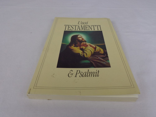 Finnish New Testament / Jesus in the Garden Cover / Getsemane Uusi Testamentti Ja Psalmit