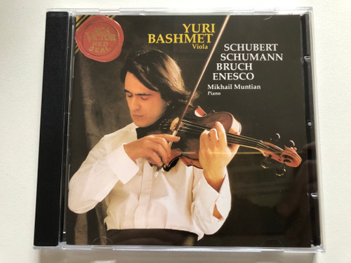 Yuri Bashmet (viola) - Schubert, Schumann, Bruch, Enesco - Mikhail Muntian (piano) / RCA Victor Red Seal Audio CD 1990 / RD60112