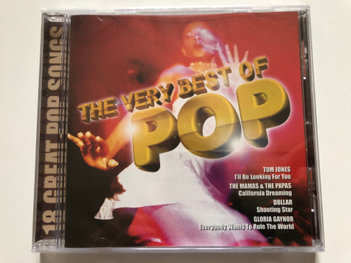 The Very Best Of Pop - Tom Jones: I'll Be Looking For You, The Mamas & The Papas - California Dreaming, Dollar - Shooting Star, Gloria Gaynor - Everybody Wants To Rule The World / Elap Audio CD / 10012412